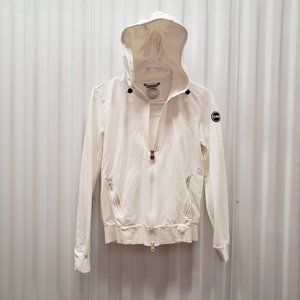 Colmar White Zip-Up Hoodie Jacket Sz S